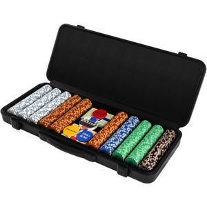 Poker Set 500PCS 14g Blank Clay Poker Chips