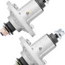 Spindle Assembly for John Deere Mower Replaces GY20454 GY20962 - Spindle for D105 D110 D130 D140 L110 LA105 LA115 LA125 LA130 LA135 LA145 X110 42" 48" Lawn Mower Deck with Threaded Bolts (2PACK)