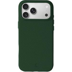 Luner - for iPhone 17 Pro - Premium Vegan Leather Phone Case [Compatible with Magsafe] - Elegant, Style and Eco-Friendly - Leafy Green