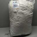 BEDELITE Fleece Oversized Queen Comforter Set -Super Soft & Warm Fluffy Cream White Bedding, Luxury Fuzzy Heavy Bed Set for Winter with 2 Pillow Cases