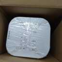 FLOWBREEZE 24" Windowless Portable Air Conditioner, 15H Timer & 120Oscillation, 3-IN-1 Portable AC Unit w/Remote, 2Gal Tank, 3 Modes & Speeds, Ultra-Quiet Ventless Swamp Cooler for HomeOffice, Snow