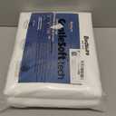 Bedsure White Duvet Cover Queen Size - 3 Pieces Prewashed Cotton-Like Polyester Extra Soft Bedding Set, Includes 1 Duvet Cover 90x90 Inches with Zipper Closure & 2 Pillow Shams, Comforter Not Included