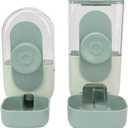 Automatic Pet Food Dispenser, Pet Food and Water Bowls, Small Pet Feeder for Rabbits, Ferrets, Cats