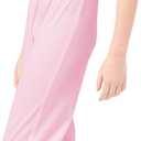 B&GCozy Girls Casual Loose Sleeveless Stretchy Wide Leg Pants, Jumpsuit Rompers for Girls (14-15 Years, Pink)