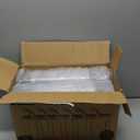 Cereal Container Set, MCIRCO Airtight Food Storage Containers ((4L /135.2oz) Set of 6, Cereal Dispensers with Measuring Tools (Black)