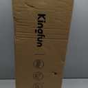 Kingfun 6PCS Orthopedic Bed Wedge Pillow Set for Headboard, Post Surgery Memory Foam Support Pillows for Back, Neck and Leg Pain Relief, Adjustable Triangle Pillow - Acid Reflux, Anti Snoring & GERD (White)