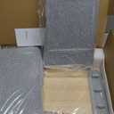 Reading Pillow with Sturdy Wooden Surface, Lap Pillow Desk for Laptop, Arm Rest Pillow for Bed and Gaming, Soft Cushioned Cover, Storage Pockets, Detachable Design, Perfect for Adults and Book Lovers