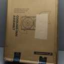 A-Premium Engine Radiator Cooling Fan Assembly Compatible with Select Ford & Lincoln Models - Edge 2007-2014, MKX 2007-2012 - Replace# 9T4Z8C607A