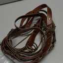 3PCs Medieval Fantasy Belt Skirt Hikes Set, Renaissance Adjustable Faux Chain Belt with Skirt Clips for Cosplay Faire