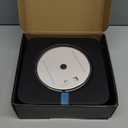 Gueray Portable CD Player, Bluetooth CD Kpop Player for Desktop with HiFi Sound Speaker, FM Radio CD Music Player for Home with Remote Control, Dust Cover, LED Screen, Support AUX/USB, Headphone Jack (Black)