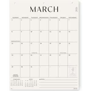 Jotsome Large Wall Calendar 2026-2027, Monthly Wall Calendar From Now to June 2027 17 x 22 inch in Home and Office for Easy Organizing, Gift for the Holidays (Now - Jun 2027, 17" x 22")