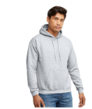 Hanes EcoSmart Hoodie, Midweight Fleece, Pullover Hooded Sweatshirt for Men, LG