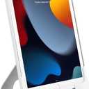 CTA Anti-Theft Case & Stand  Solid Security Locking Case with 180 Angle Adjustability  Compatible with iPad 5th-9th Gen, Air 1-3 & Pro 9.7 and 10.5 - White - (PAD-ASCS10W)