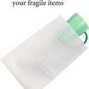 100 Cushion Foam Pouches & Sheets, Moving Foam Wrap Pouches, Protect mug, Cup, Glasses, China, and Dishes, Packing supplies, Packing Cushioning Supplies for Moving