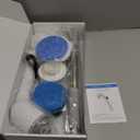 Electric Spin Scrubber,Cordless Cleaning Brush,Bathroom Shower Scrubber with Long Handle Adjustable,3 Speeds,IPX7 Waterproof,Digital Display,8 Replaceable Brush Heads for Tile Bathtub Car Kitchen Wall