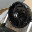 40000mAh Battery Fan with 65H Runtime, 12" High-Velocity 4-Speed Floor Fan, 18-34.6" Dual Stand Height Adjustable & 180Tilt, Dual Outputs, Cordless for Indoor, Outdoor Camping, Travel, Power Outage