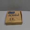 3DHoJor Matte PLA Filament 1.75mm, Upgrade 1kg Cardboard Spool PLA Filament 1.75 PLA 3D Printing Filament, Print with Most 3D Printers Using 3D Filament-Almond Yellow