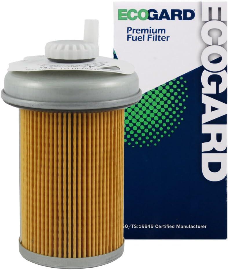 ECOGARD XF54719 Premium Diesel Fuel Filter Fits Chevrolet K3500 6.5L DIESEL 1992-2000, C3500 6.5L DIESEL 1992-2000, P30 6.5L DIESEL 1994-1999, K2500 6.5L DIESEL 1992-2000, C3500HD 6.5L 1992-2002