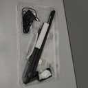 LED Desk Lamp with Clamp, Architect Desk Lamp with Dual Light and Adjustable Swing Arm, Clip-on Eye-Care 4 CCT Modes & 5 Brightness Levels Table Light Modern Computer Lighting for Home Office (Black+Touch)