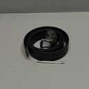 WHIPPY Women Leather Belt for Jeans Pants Dresses Black Ladies Waist Belt with Pin Buckle (L: Fit for Waist Size 36"-42")