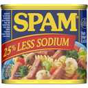 SPAM Less Sodium, 12 Oz (Pack Of 12)