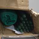 PotatoLife Plastic Fence Extra Strength with Stakes, 40'' x 100' Roll (Green, 40'' x 100')
