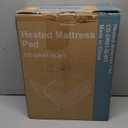 Sweetcrispy Heated Mattress Pad Queen Size (8060)  Dual Zone Electric Bed Warmer, 12 Adjustable Heat Settings, 12Hour Auto ShutOff, Machine Washable, ETL Certified