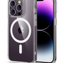 ESR for iPhone 14 Pro Max Case, Compatible with MagSafe, Shockproof MilitaryGrade Protection, Yellowing Resistant, Magnetic Classic Hybrid Case (HaloLock), Clear