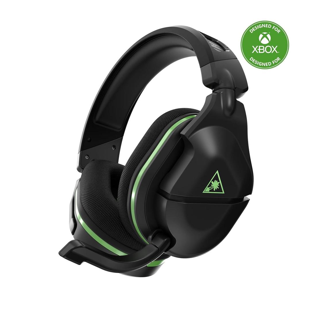 Turtle Beach Stealth 600 Gen 2 Wireless Gaming Headset for Xbox Series X & Xbox Series S, Xbox One & Windows 10 PCs with 50mm Speakers, 15Hour Battery life, Flip-to-Mute Mic and Spatial Audio - Black