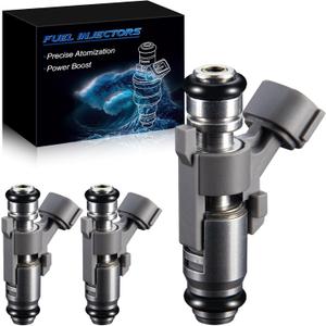 Upgraded 490560038 Fuel Injectors Fits For:-Kawasaki Mule Pro-FX 2016-2020, Mule Pro-FXR 2018-2020, Mule Pro-FXT 2015-2020, Mule Pro-FXT Ranch Edition 2020 (Set of 3)