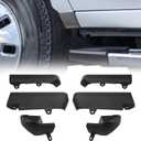 Mud Flap Delete Compatible with Chevy Silverado 2500HD 3500HD (2020-2026) 2WD/4WD, Front & Rear Splash Guards Fender, All Weather Protect Mud Flap Removal Kits for Silverado 2500/3500HD (Set of 6)
