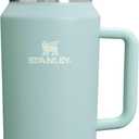 STANLEY Quencher H2.0 Tumbler with Handle & Straw 64 oz | Flowstate 3-Position Lid | Large Capacity for Travel & Sports | Insulated Stainless Steel Cup | BPA-Free | Seafoam
