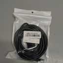 18AWG 15FT 4 Pin Trailer Connector Pure Copper 4 Pin Trailer Wiring Harness Jacketed Cable Heavy Duty Male Extension Wiring Harness 4 Wire 4-Flat Connector 4 Way Flat Plug with Dust Cover