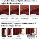 StangH Theater Velvet Curtains, Rust Red Home Decor Blackout Privacy Drapes 96 inches for Christmas Backdrops/Living Room/Bedroom, W52 x L96, 2 Panels
