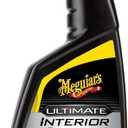 Meguiar's G16216 Ultimate Interior Detailer, Protects Interior Surfaces from Dirt and Grime, Leaves Your Surfaces Protected from UV Rays and Giving It a Lasting Finish, 15.2 Oz Spray Bottle