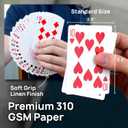 Regal Games [144 Decks] Rockets Bulk Playing Cards Set for Adults & Professionals - 310 GSM Linen Finish - Poker Cards for Blackjack, Euchre, Canasta - Casino Grade, Travel & Game Night Cards