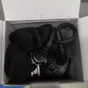 DORISILK Small Dual Voltage Blow Dryer Brush for Travel,4 in 1 Blow Dryer Brush for Drying Straightening Curling VolumizingTravel Hot Air Styler with European Plug2 Inch Oval Barrel (Black)