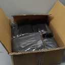 HASJOIN 10 Pack Black Tablecloths 60x126 inch Polyester Fabric 8ft Table Cloths for Rectangle Rables Wrinkle Resistant Linen Tablecloth Washable Table Covers for Party Wedding Events and Camping