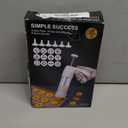 Cookie Press Gun White - Spritz Cookie Press Kit with 12 Discs & 6 Piping Tips | Perfect for Thanksgiving Christmas, Baking & Cake Decorating