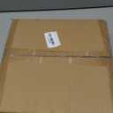 23.6inch Modern LED Ceiling Light 50W Dimmable Ceiling Lamp with Remote Control Square LED Flush Mount Ceiling Light Dining Room, Living Room, Kitchen, Bedroom, Office (Black,Square 4rings)