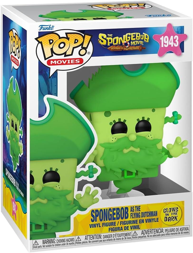 Funko Pop! Movies: The Spongebob Movie - Spongebob as The Flying Dutchman - Collectable Vinyl Figure - Gift Idea - Official Merchandise - Toys for Kids & Adults - Cartoon Fans