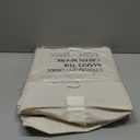 StorageWorks 5-Shelf Hanging Closet Organizers, Foldable Closet Storage Organizer with 2 Side Pockets, Portable Hanging Shelves for Clothes, Sweater, 12 12" D x 15" W x 48" H, White & Ivory