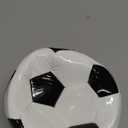 Durable 6" Mini Size Training Soccer Ball Soft Sports Toy Ball for Toddlers, Kids Gift (Black&White)