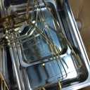 Chafing Dishes for Buffet 4 Pack, 9QT [Elegant Gold and Silver Colors] Food Warmers for Parties Buffet [Sturdy and High Grade] Chafing Dish Buffet Set for Any Party with Complete Set