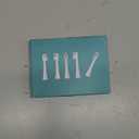 3 Pack Toothbrush Replacement Heads Compatible with WaterPik Sonic Fusion 2.0, FitMount Flossing Brush Head Fit for Water-Pic SF-01 SF-02 and 2.0 SF-03 SF-04 (White)