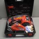 EFFIROSO Portable 5 Ton 12V Electric Car Jack Kit Hydraulic Floor Jack with Tire Inflator Pump for Vehicle Emergency Repair Kit 11023lbs Jack Only (Gray without Wrench)