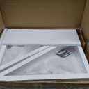 WELLAND Triangle Support Feet Set of 2 for 360 Degree Configurable Gate Collection, Solid Pine Wood, Easy to Install, 2 Pairs of Safety Fence Feet for Freestanding Pet Gates, White (Only Feet)