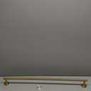 USHOWER Brushed Gold Bath Towel Bar, 30-Inch Towel Racks for Bathroom Wall-Mounted, SUS304 Stainless Steel Towel Rod (Total Length 32-Inch)