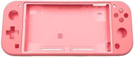 Top Bottom Housing Shell, Replacement Cover Case, for Nintendo for Switch for Lite, for NS for Lite Game Accessories Repair(Only pink Shell)