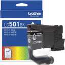 Brother Genuine LC501BK Standard Yield Black Ink Cartridge (for use with Work Smart 1260W, 1360DW, and1410DW Printers)